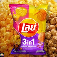 a bag of lad's one - in - one popcorn